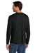 Carhartt CT106972 Mens Force Sun Defender Moisture Wicking Long Sleeve Crewneck T-Shirt Black Model Back