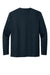 Carhartt CT106972 Mens Force Sun Defender Moisture Wicking Long Sleeve Crewneck T-Shirt Navy Blue Flat Back