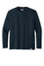 Carhartt CT106972 Mens Force Sun Defender Moisture Wicking Long Sleeve Crewneck T-Shirt Navy Blue Flat Front