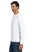 Carhartt CT106972 Mens Force Sun Defender Moisture Wicking Long Sleeve Crewneck T-Shirt White Model Side