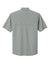Carhartt CT107107 Mens Force Sun Defender Moisture Wicking Short Sleeve Button Down Shirt w/ Double Pockets Steel Grey Flat Back
