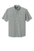 Carhartt CT107107 Mens Force Sun Defender Moisture Wicking Short Sleeve Button Down Shirt w/ Double Pockets Steel Grey Flat Front