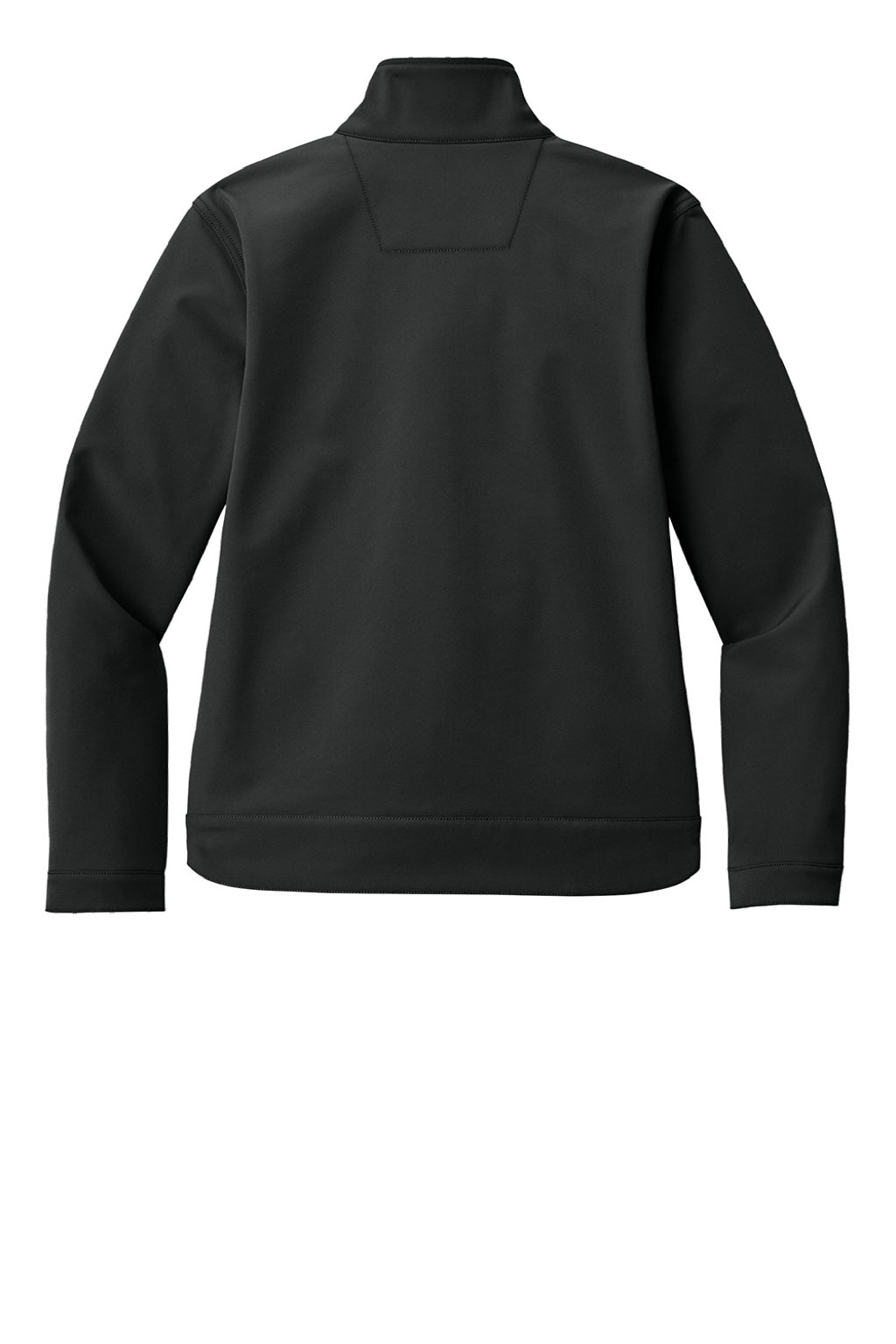 Carhartt CT107115 Womens Rain Defender Full Zip Soft Shell Jacket Black Flat Back