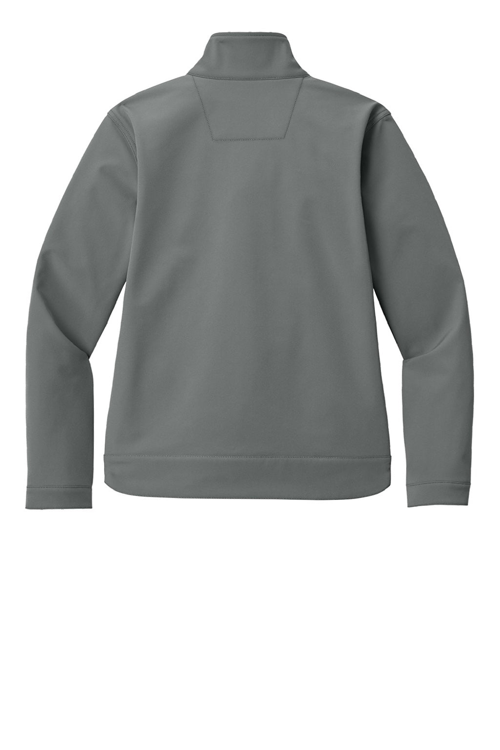 Carhartt CT107115 Womens Rain Defender Full Zip Soft Shell Jacket Steel Grey Flat Back