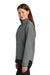 Carhartt CT107115 Womens Rain Defender Full Zip Soft Shell Jacket Steel Grey Model Side