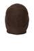 Carhartt Hats CTA202 Unisex Moisture Wicking Fleece 2-In-1 Winter Beanie Dark Brown Flat Back