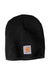 Carhartt Hats CTA205 Unisex Knit Beanie Black Flat Front