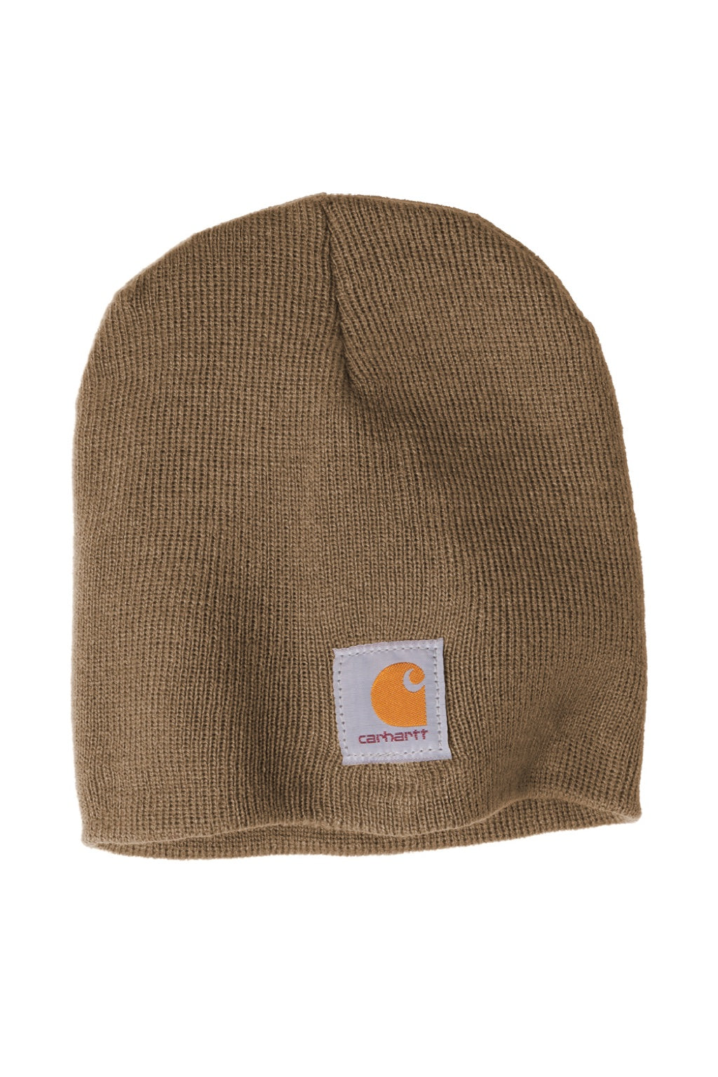 Carhartt Hats CTA205 Unisex Knit Beanie Canyon Brown Flat Front