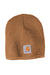 Carhartt Hats CTA205 Unisex Knit Beanie Carhartt Brown Flat Front
