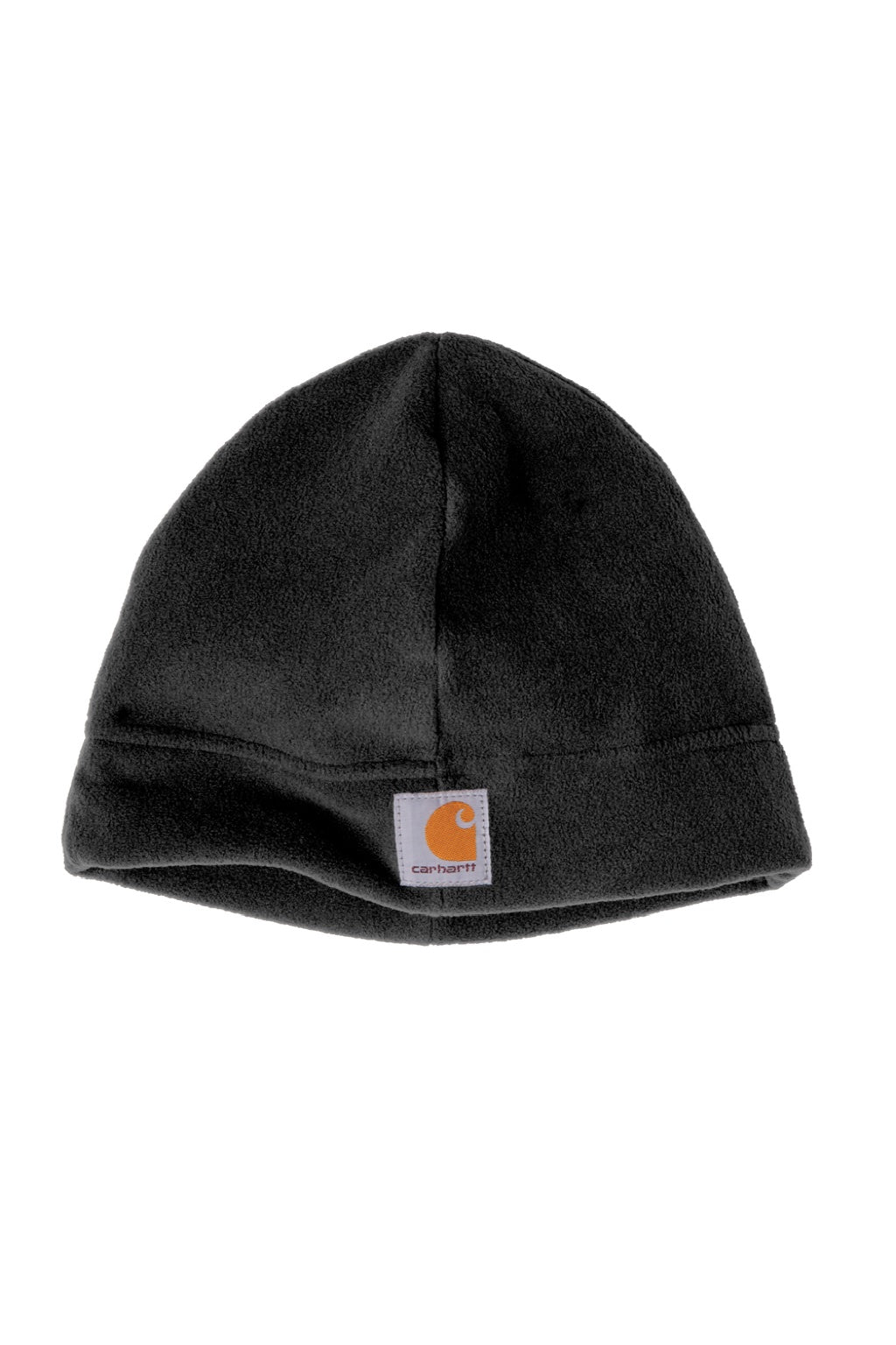 Carhartt Hats CTA207 Unisex Fleece Beanie Black Flat Front
