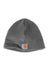 Carhartt Hats CTA207 Unisex Fleece Beanie Heather Charcoal Grey Flat Front