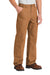 Carhartt CTB11 Mens Washed Duck Work Dungarees w/ Pockets Brown Model 3q