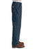 Carhartt CTB11 Mens Washed Duck Work Dungarees w/ Pockets Midnight Navy Blue Model Side