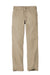 Carhartt CTB151 Mens Canvas Work Dungarees w/ Pockets Tan Brown Flat Front
