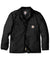 Carhartt CTC003/CTTC003/CT106674/CTT106674 Mens Wind & Water Resistant Duck Cloth Full Zip Jacket Black Flat Front