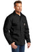 Carhartt CTC003/CTTC003/CT106674/CTT106674 Mens Wind & Water Resistant Duck Cloth Full Zip Jacket Black Model 3Q