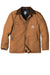 Carhartt CTC003/CTTC003/CT106674/CTT106674 Mens Wind & Water Resistant Duck Cloth Full Zip Jacket Carhartt Brown Flat Front