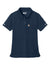 Carhartt CTC12119 Womens FLD & RSCU Short Sleeve Polo Shirt w/ Pocket Dark Navy Blue Flat Front