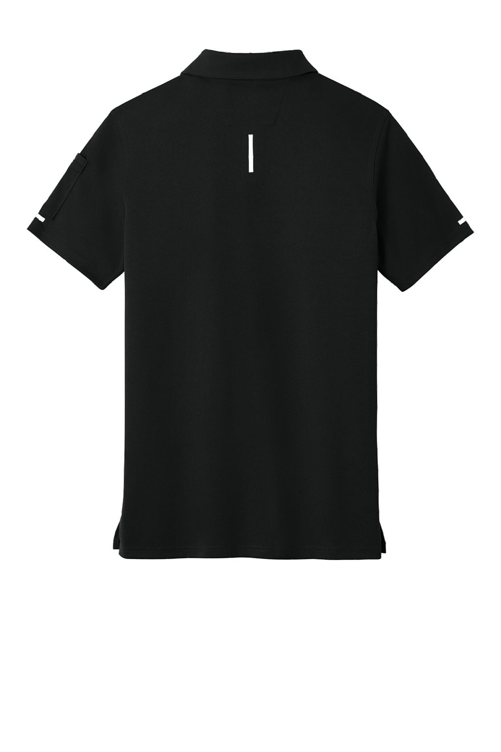 Carhartt CTC16119 Mens FLD & RSCU Short Sleeve Polo Shirt w/ Pocket Black Flat Back