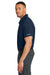 Carhartt CTC16119 Mens FLD & RSCU Short Sleeve Polo Shirt w/ Pocket Dark Navy Blue Model Side