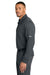 Carhartt CTC16129 Mens FLD & RSCU Long Sleeve Polo Shirt w/ Pocket Pewter Grey Model Side