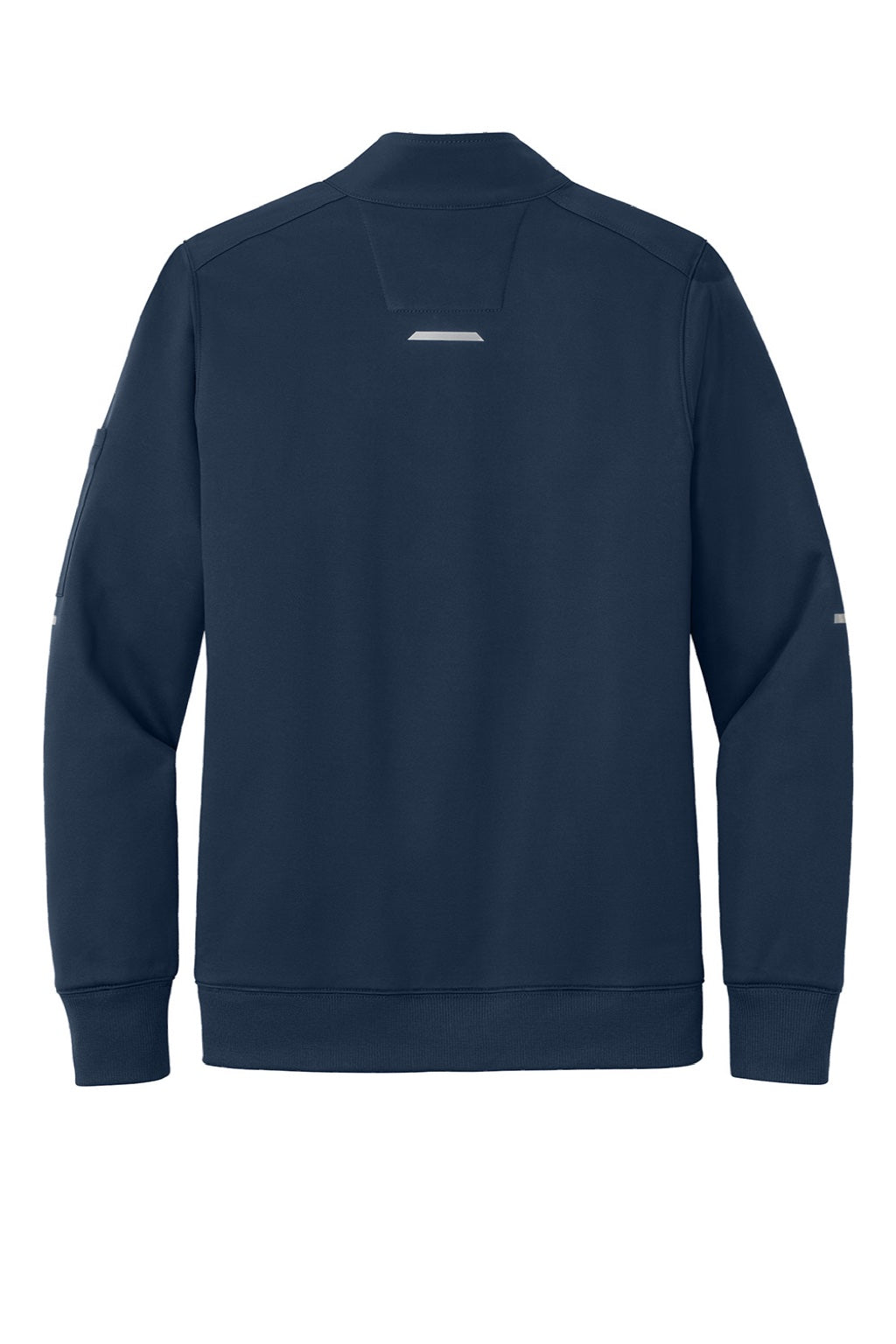 Carhartt CTC82912 Womens FLD & RSCU 1/4 Zip Sweatshirt w/ Pockets Dark Navy Blue Flat Back