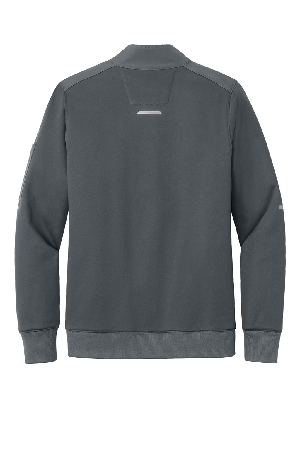 Carhartt CTC82912 Womens FLD & RSCU 1/4 Zip Sweatshirt w/ Pockets Pewter Grey Flat Back