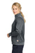 Carhartt CTC82912 Womens FLD & RSCU 1/4 Zip Sweatshirt w/ Pockets Pewter Grey Model Side