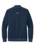 Carhartt CTC86912 Mens FLD & RSCU 1/4 Zip Sweatshirt w/ Pockets Dark Navy Blue Flat Back