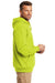 Carhartt CTK121/CTTK121 Mens Hooded Sweatshirt Hoodie w/ Pouch Pocket Brite Lime Green Model Side