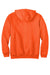 Carhartt CTK121/CTTK121 Mens Hooded Sweatshirt Hoodie w/ Pouch Pocket Brite Orange Flat Back