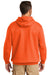 Carhartt CTK121/CTTK121 Mens Hooded Sweatshirt Hoodie w/ Pouch Pocket Brite Orange Model Back