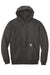 Carhartt CTK121/CTTK121 Mens Hooded Sweatshirt Hoodie w/ Pouch Pocket Heather Carbon Grey Flat Front
