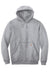 Carhartt CTK121/CTTK121 Mens Hooded Sweatshirt Hoodie w/ Pouch Pocket Heather Grey Flat Front