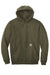 Carhartt CTK121/CTTK121 Mens Hooded Sweatshirt Hoodie w/ Pouch Pocket Moss Green Flat Front