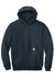 Carhartt CTK121/CTTK121 Mens Hooded Sweatshirt Hoodie w/ Pouch Pocket Navy Blue Flat Front