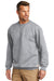 Carhartt CTK124 Mens Crewneck Sweatshirt Heather Grey Model 3Q