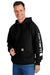 Carhartt CTK288 Mens Hooded Sweatshirt Hoodie w/ Pouch Pocket Black Model 3Q