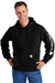 Carhartt CTK288 Mens Hooded Sweatshirt Hoodie w/ Pouch Pocket Black Model Front