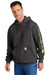 Carhartt CTK288 Mens Hooded Sweatshirt Hoodie w/ Pouch Pocket Heather Carbon Grey Model 3Q