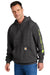 Carhartt CTK288 Mens Hooded Sweatshirt Hoodie Heather Carbon Grey Model 3Q