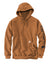 Carhartt CTK288 Mens Hooded Sweatshirt Hoodie w/ Pouch Pocket Carhartt Brown Flat Front