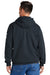 Carhartt CTK288 Mens Hooded Sweatshirt Hoodie w/ Pouch Pocket New Navy Blue Model Back