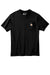 Carhartt CTK87/CTTK87 Mens Workwear Short Sleeve Crewneck T-Shirt w/ Pocket Black Flat Front