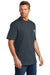 Carhartt CTK87/CTTK87 Mens Workwear Short Sleeve Crewneck T-Shirt w/ Pocket Bluestone Model 3Q