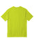 Carhartt CTK87/CTTK87 Mens Workwear Short Sleeve Crewneck T-Shirt w/ Pocket Brite Lime Green Flat Back