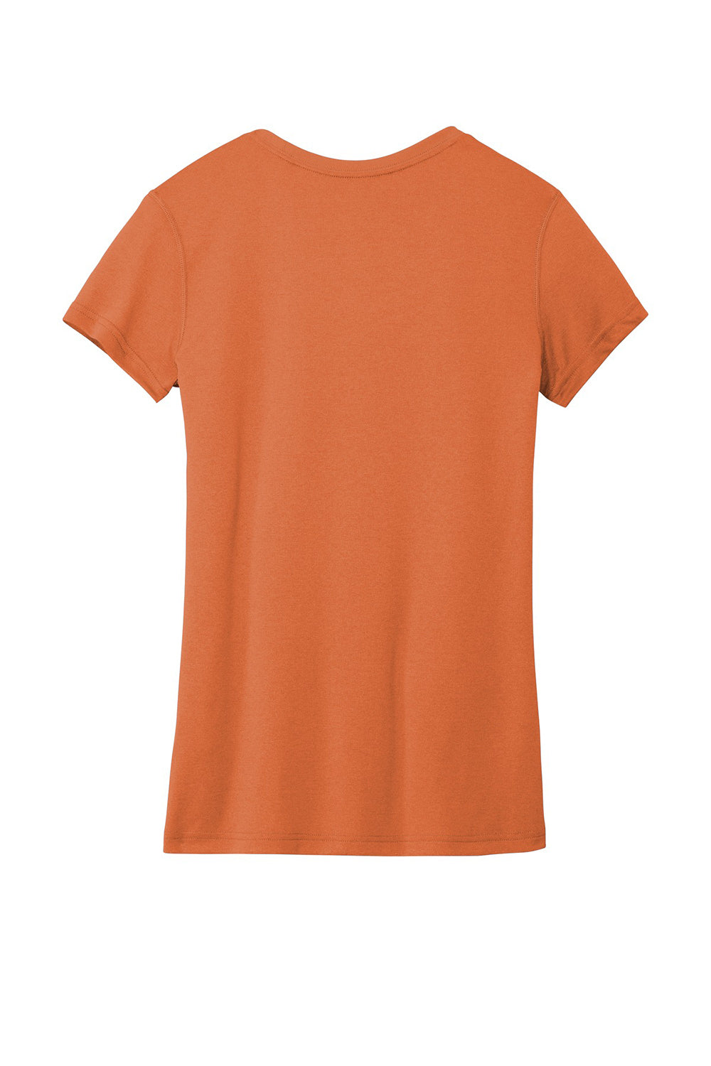 Nike CU7599 Womens Legend Dri-Fit Moisture Wicking Short Sleeve Crewneck T-Shirt Desert Orange Flat Back