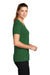 Nike CU7599 Womens Legend Dri-Fit Moisture Wicking Short Sleeve Crewneck T-Shirt Gorge Green Model Side