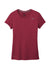 Nike CU7599 Womens Legend Dri-Fit Moisture Wicking Short Sleeve Crewneck T-Shirt Team Maroon Flat Front