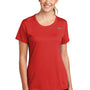 Nike Womens Legend Dri-Fit Moisture Wicking Short Sleeve Crewneck T-Shirt - University Red
